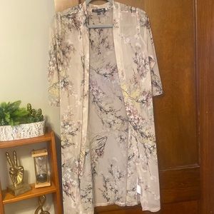 Free rose 🌹 sheer floral cover up 🤩🤩🤩